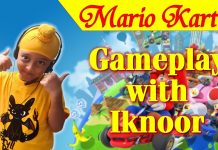 Mario Kart Gameplay with Iknoor ll Travel With Iknoor