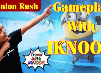 Despicable Me: Minion Rush Gameplay With IKNOOR ll Travel With Iknoor