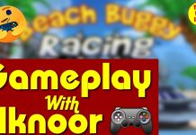 Iknoor Playing Beach Buggy Racing on Ps4 (Play Station 4 ) Gameplay ll Travel With Iknoor