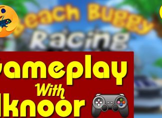 Iknoor Playing Beach Buggy Racing on Ps4 (Play Station 4 ) Gameplay ll Travel With Iknoor