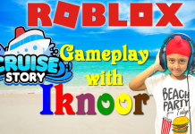 Cruise Story Roblox Gameplay with Iknoor ll Iknoor World ll IPad ll Kids Gamer India