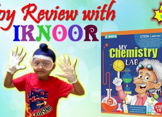 Toy Review With Iknoor l STEM Learner | My Chemistry Lab l Explore l Learning l Unboxing