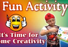 It’s Time for some fun Fun Activity With Iknoor Drawing , Pasting , Colouring and alot more