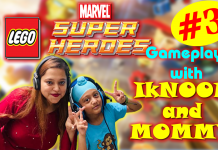 Lego Marvel Super Heroes Gameplay with Iknoor and Mommy l Iknoor’s World l Part 3 l Playstation 4