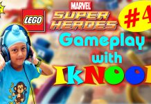 Lego Marvel Super Heroes Gameplay with Iknoor ( Iknoor World ) Part 4 l Playstation 4