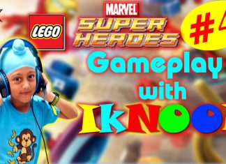 Lego Marvel Super Heroes Gameplay with Iknoor ( Iknoor World ) Part 4 l Playstation 4