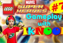 Lego Marvel Super Heroes Gameplay with Iknoor ( Iknoor World ) Part 7 l Playstation 4