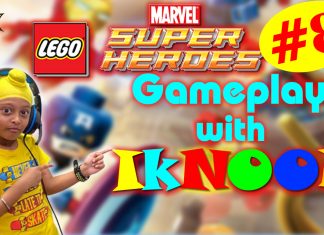 Lego Marvel Super Heroes Gameplay with Iknoor ( Iknoor World ) Part 8 l Playstation 4