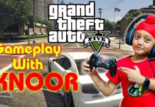 Grand Theft Auto V Gameplay With Iknoor ll Iknoor’s World ll Youngest Gamer India ll Kids Game