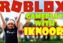 Roblox Gameplay with IKNOOR ll Iknoor World ll Ipad ll Kids Gamer India