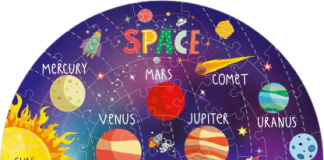 Solar System Jigsaw Floor Puzzle