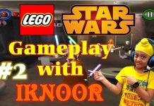 LEGO Star Wars Gameplay with Iknoor l Ipad l Youngest Gamer India l Toy Review l Iknoor World Part 2