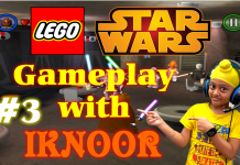 LEGO Star Wars Gameplay with Iknoor l Ipad l Youngest Gamer India l Toy Review l Iknoor World Part 3