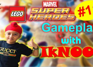 Lego Marvel Super Heroes Gameplay with Iknoor ( Iknoor World ) Part 11 l Playstation 4