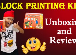 It’s Time to try Some Block Printing by Cocomoco | Design Your Own Fabric | Block Printing For Kids