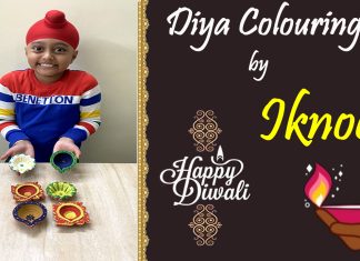 Diya Making for Diwali with Iknoor | diya decoration ideas | diwali diya decoration ideas