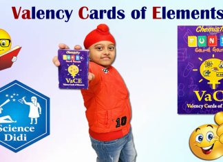 Iknoor having fun Playing FUNDO Cards Games – Valency Card of Elements | Educational card Game