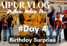 Jaipur | Stay in Fairmont Jaipur | Road Trip | Patiala-Jaipur | Birthday Surprise | Rajasthan(Day 4) Iknoor World