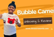 Bubble Camera – Bubble machine toy for kids | Unboxing Review & play | Camera bubble | Iknoor World