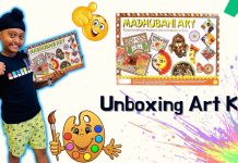 Madhubani Art Kit for Kids | Madhubani Painting Set | Art Kit for Kids Iknoorpreet Singh