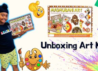Madhubani Art Kit for Kids | Madhubani Painting Set | Art Kit for Kids Iknoorpreet Singh