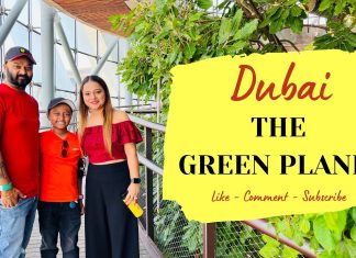 Dubai Vlog day 4 | The Green Planet Iknoorpreet Singh