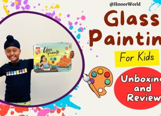 Glass Painting for Kids Iknoorpreet Singh